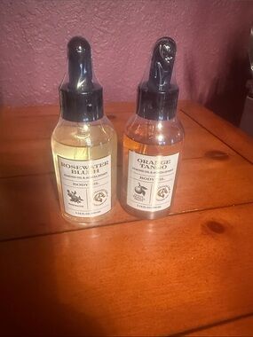 Rosewater Blush & Orange Tango Body Oils – Dual Pack